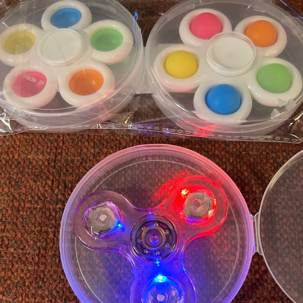 Colorful Fidget Spinner Set